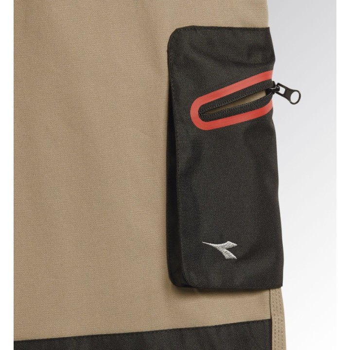 Diadora Pant Strech Performance Beige Naturale – foto 5
