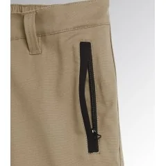 Diadora Pantalon  Stretch Performance Beige Naturel