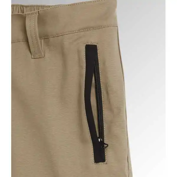 Diadora Pantalon  Stretch Performance Beige Naturel