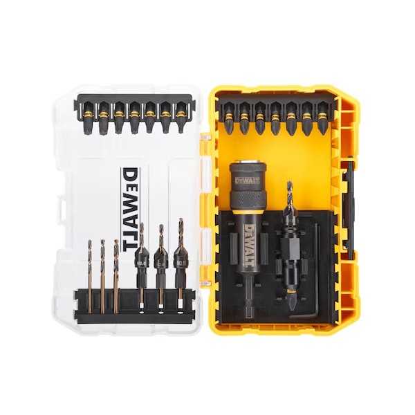 Dewalt Sistema Flip & Drive Set Composto Da 15 Pezzi Assortiti