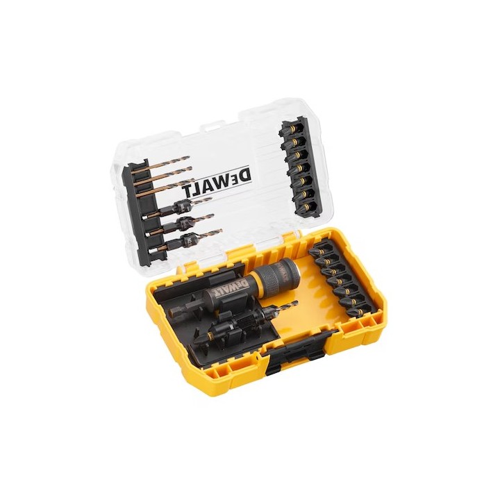 Dewalt Sistema Flip & Drive Set Composto Da 15 Pezzi Assortiti
