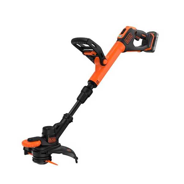 Black+Decker Tagliabordi A Batteria 18V (Mod. Con Lame In Resina), 1x18V 2.0 Ah, Caricatore 400 mA