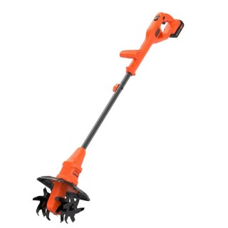 Black+Decker Elettrozappa 18V - Unità Senza Batteria E Caricabatterie