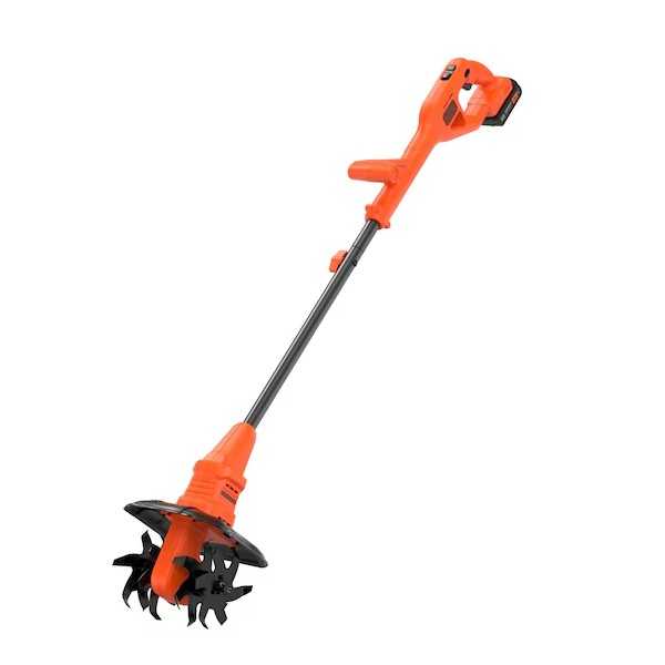 Black+Decker Elettrozappa 18V - Unità Senza Batteria E Caricabatterie