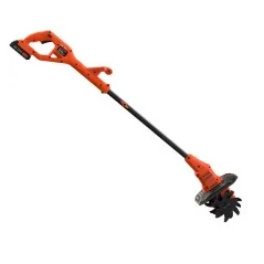 Black+Decker Bineuse électrique  18 V - Unité Sans Batterie Ni Chargeur