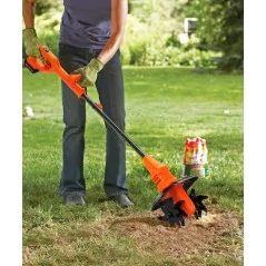 Black+Decker Elettrozappa 18V - Unità Senza Batteria E Caricabatterie