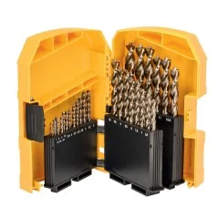 Dewalt Set 29 Pezzi Punte Cobalto HSS-E Set In Cassetta Di Plastica