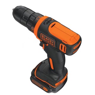 Black+Decker Trapano/Avvitatore A Batteria 12V Litio In Valigetta