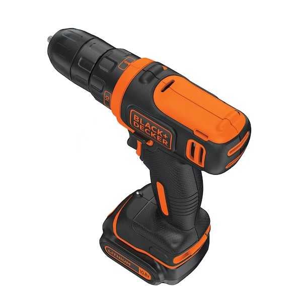 Black+Decker Trapano/Avvitatore A Batteria 12V Litio In Valigetta