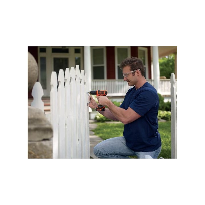 Black+Decker Trapano/Avvitatore A Batteria 12V Litio In Valigetta
