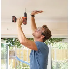 Black+Decker Trapano/Avvitatore A Batteria 12V Litio In Valigetta