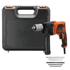 Black+Decker Perceuse à Percussion  850 W Avec étui