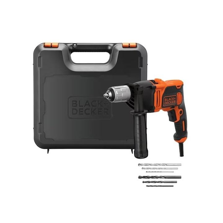 Black+Decker Trapano A Percussione 850W In Valigetta