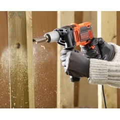 Black+Decker Perceuse à Percussion  850 W Avec étui