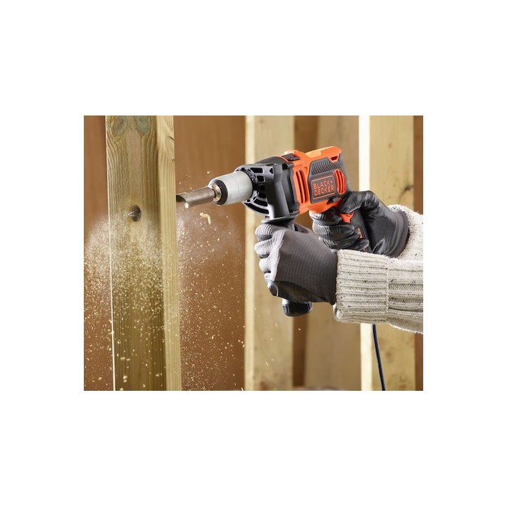Black+Decker Trapano A Percussione 850W In Valigetta