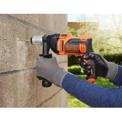 Black+Decker Perceuse à Percussion  850 W Avec étui