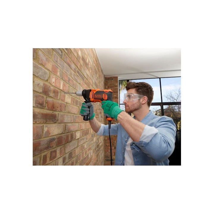 Black+Decker Perceuse à Percussion  850 W Avec étui