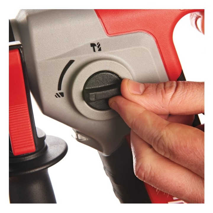 Milwaukee M18 tassellatore con batteria M18 B4 montata