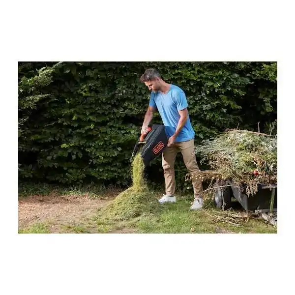 Black+Decker Tondeuse à Gazon Sans Fil  36 V Avec 2 Batteries 36 V 2,5 Ah