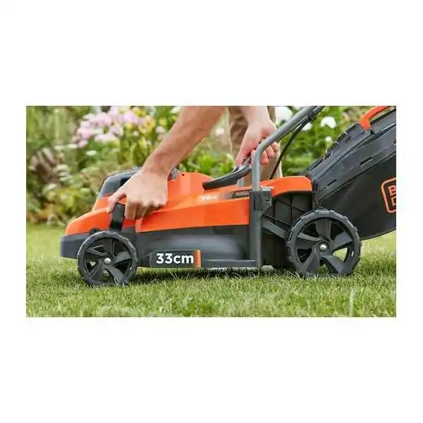 Black+Decker Rasaerba A Batteria 36V Con 2 Batterie 36V 2.5Ah