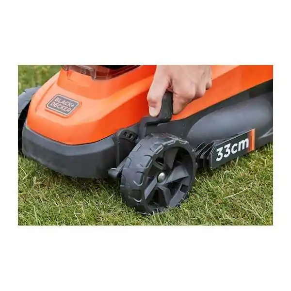 Black+Decker Tondeuse à Gazon Sans Fil  36 V Avec 2 Batteries 36 V 2,5 Ah