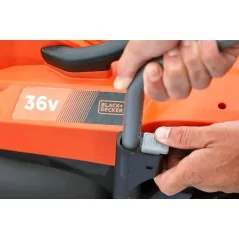 Black+Decker Tondeuse à Gazon Sans Fil  36 V Avec 2 Batteries 36 V 2,5 Ah