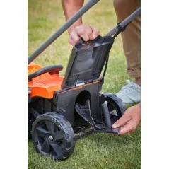 Black+Decker Tondeuse à Gazon Sans Fil  36 V Avec 2 Batteries 36 V 2,5 Ah
