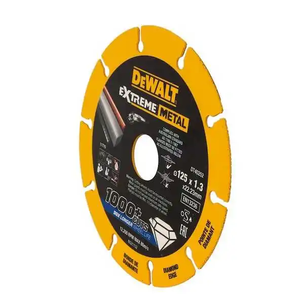 Dewalt Disco Diamantato Extreme 125 x 22.23 x 1.3mm