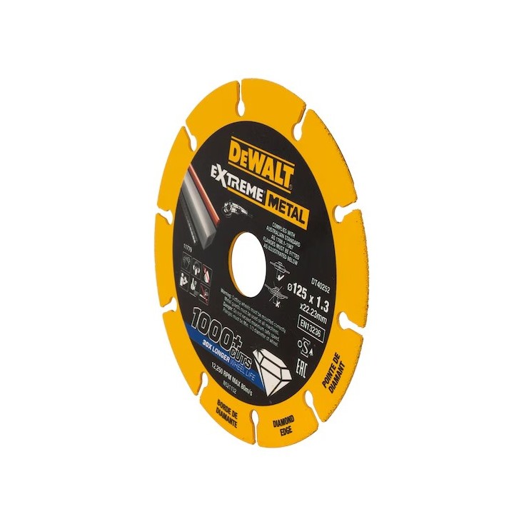 Dewalt Disque Diamanté  Extreme 125 x 22,23 x 1,3 mm