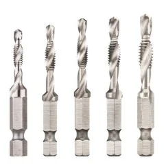 Dewalt Kit De 5 Embouts  1/4 M4-M5-M6-M8-M10