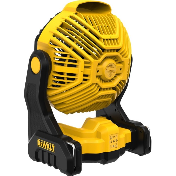 DEWALT DCE512N-XJ ventilatore dettaglio pale e griglia
