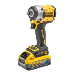 Dewalt Clé à Chocs  Compatton 1/2" à Anneau De Serrage 18 V XR Sans Balais - 2 Batteries POWERSTACK 5 Ah