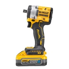 Dewalt Clé à Chocs  Compatton 1/2" à Anneau De Serrage 18 V XR Sans Balais - 2 Batteries POWERSTACK 5 Ah Dewalt Clé à Chocs  Compatton 1/2" à Anneau De Serrage 18 V XR Sans Balais - 2 Batteries POWERSTACK 5 Ah
