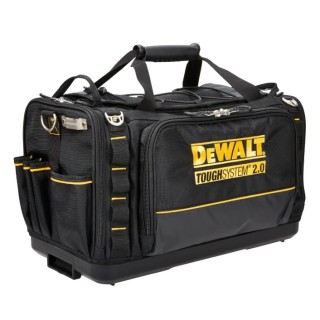 Borsa porta attrezzi DEWALT TOUGHSYSTEM 2.0 vista frontale con tasche esterne