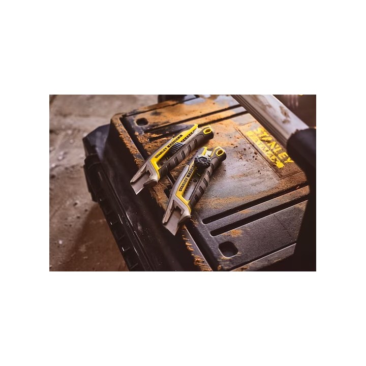 Stanley Cutter Fatmax® Con Cursore e Sistema Spezzalama Integrato - 18 mm