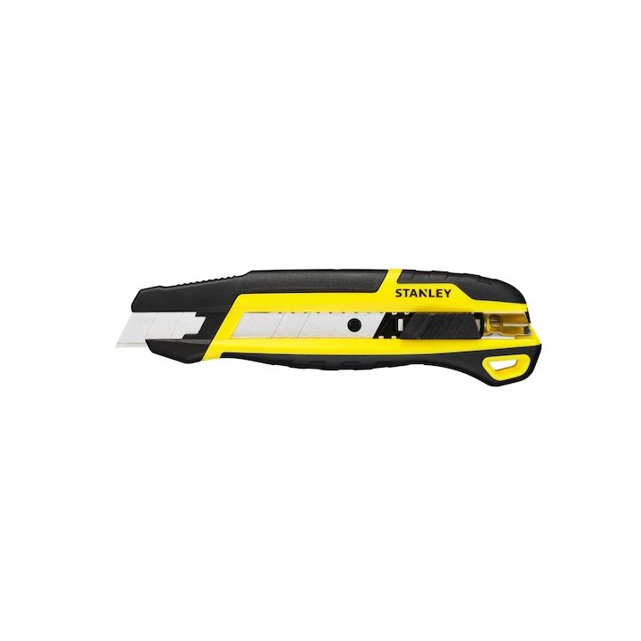 Stanley Cutter  18mm Con Cursore E Sistema Spezzalama Integrato