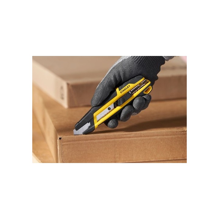 Stanley Cutter  18mm Con Cursore E Sistema Spezzalama Integrato