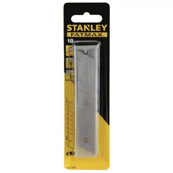STANLEY Confezione 10 Lame A Spezzare Da 18 mm FatMax