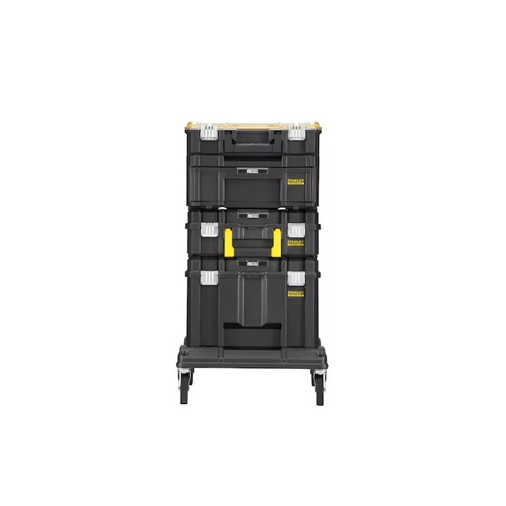 Carrello STANLEY FMST1-80107 con organizer e cassettiera chiuso