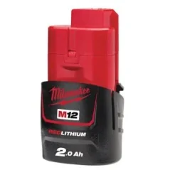 Milwaukee Batterie M12™ 2,0 Ah Milwaukee Batterie M12™ 2,0 Ah