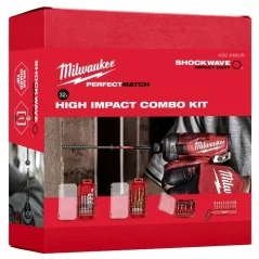 Milwaukee Combo Kit Impact Shockwave 32 pz
