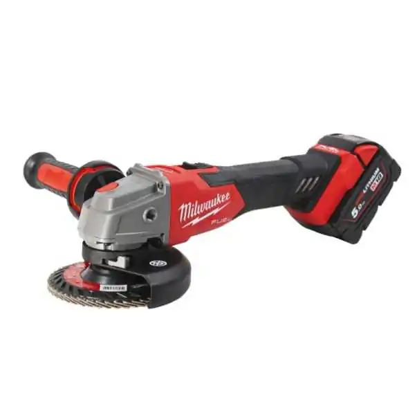 Meuleuse d'angle Milwaukee M18 FUEL™ 125 mm avec interrupteur coulissant et frein