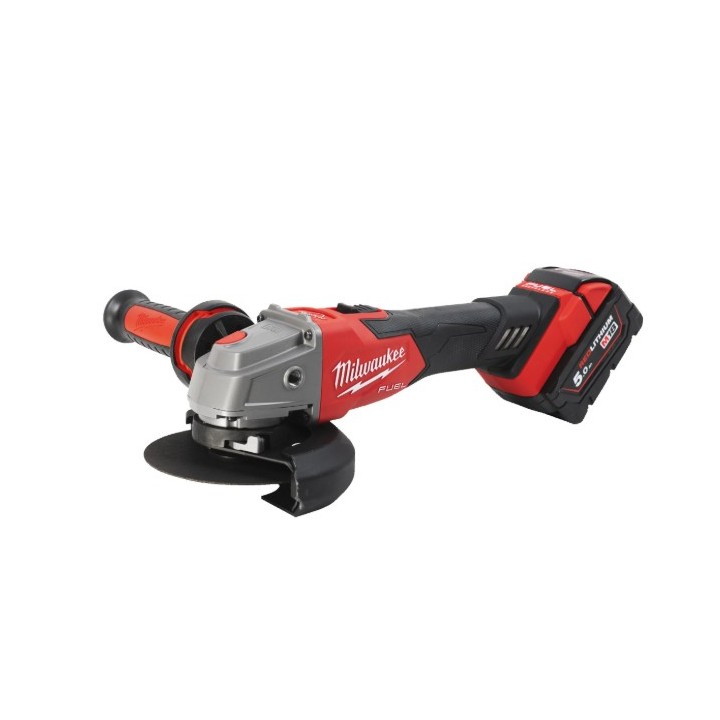 Dettaglio impugnatura laterale antivibrazioni AVS Milwaukee M18 FUEL