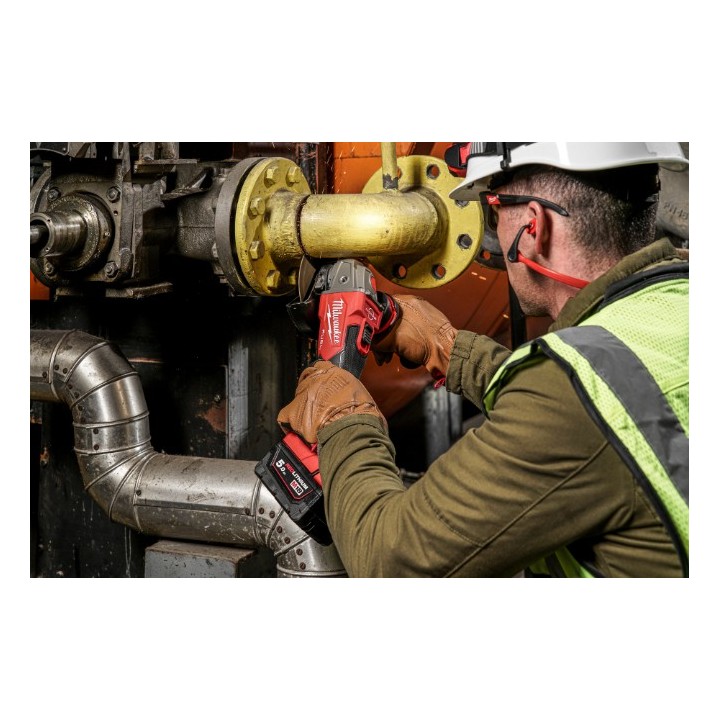 Détail du moteur brushless et des grilles de ventilation
