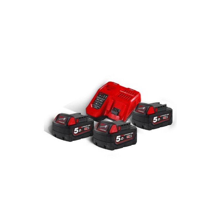 Chargeur MILWAUKEE M12-18 FC inclus dans le kit batteries