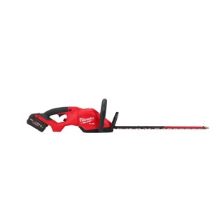 Milwaukee tagliasiepi M18 FUEL vista frontale con lama