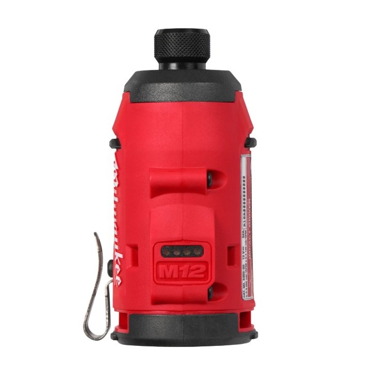 Clé MILWAUKEE M12 avec batterie M12 B2 montée