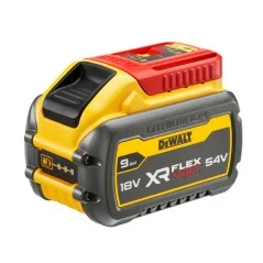 Batterie lithium Dewalt XR Flexvolt 18 V/54 V 9 Ah