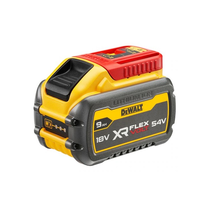 Dettaglio indicatore di carica batteria DEWALT XR FLEXVOLT