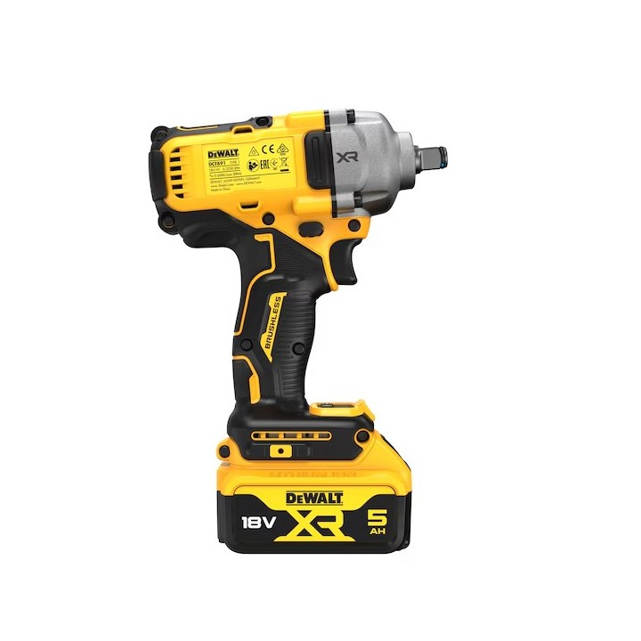 DEWALT DCF891P2T-QW con impugnatura e corpo compatto 175 mm
